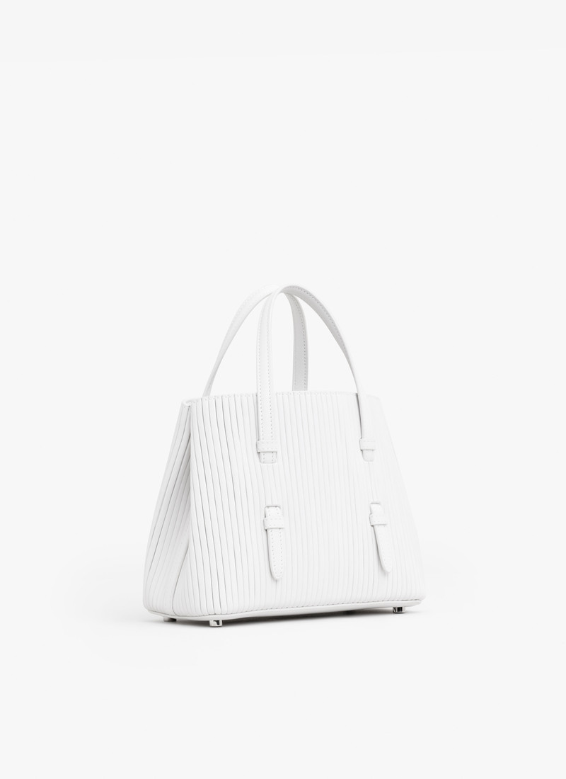 Alaïa MINA 20 IN VERTICAL LETHER outlook