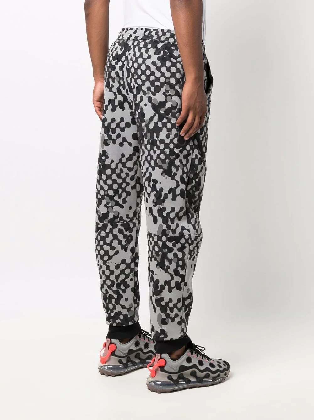 graphic-print drawstring track pants - 4