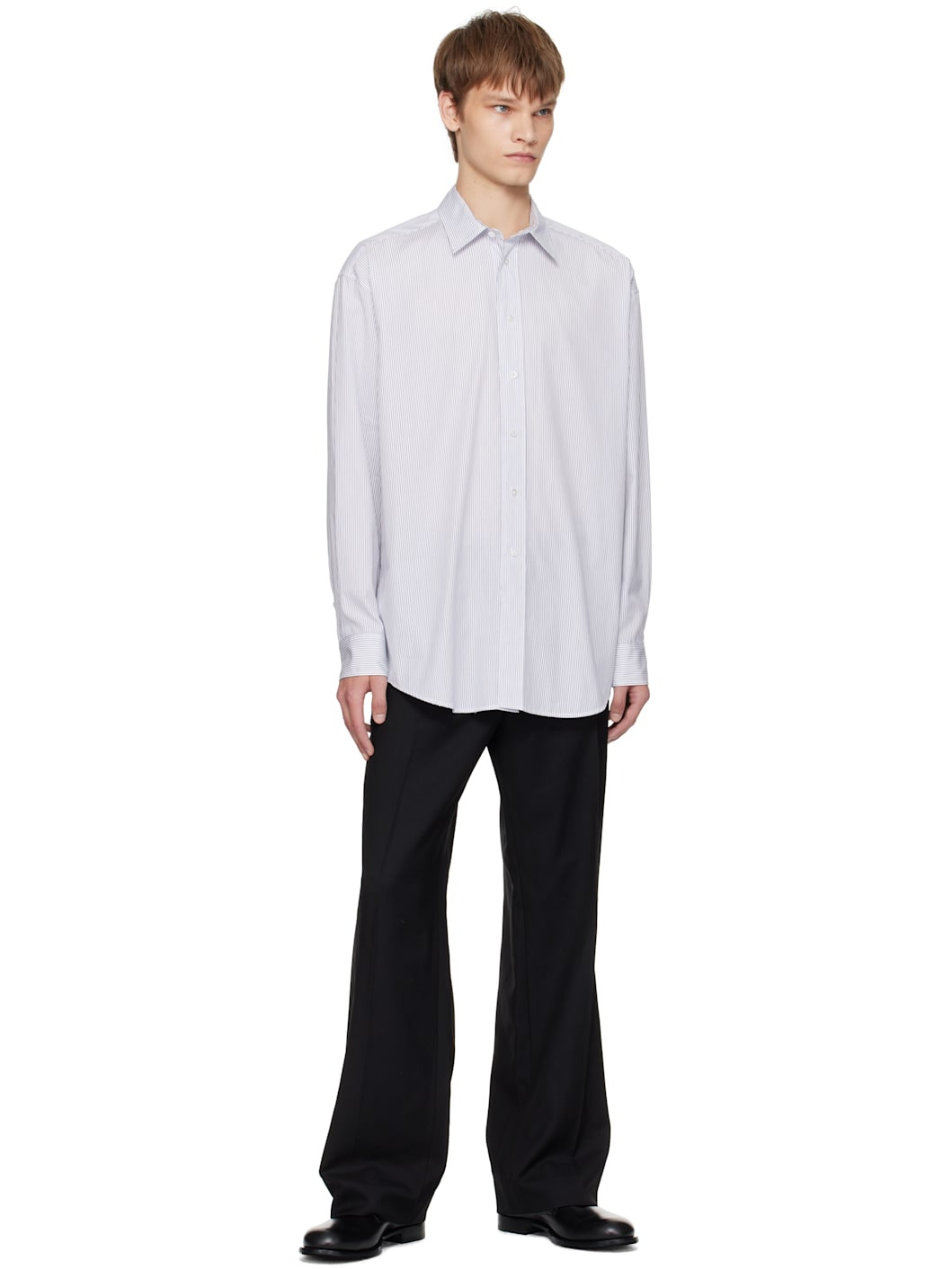 White Miller Shirt - 4