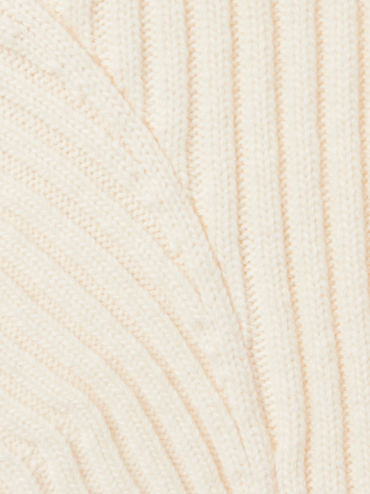 Paneled Ribbed Wool And Mesh Mini Dress - 4