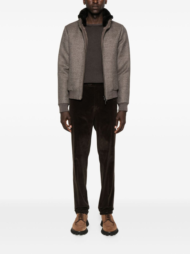 CORNELIANI corduroy trousers outlook