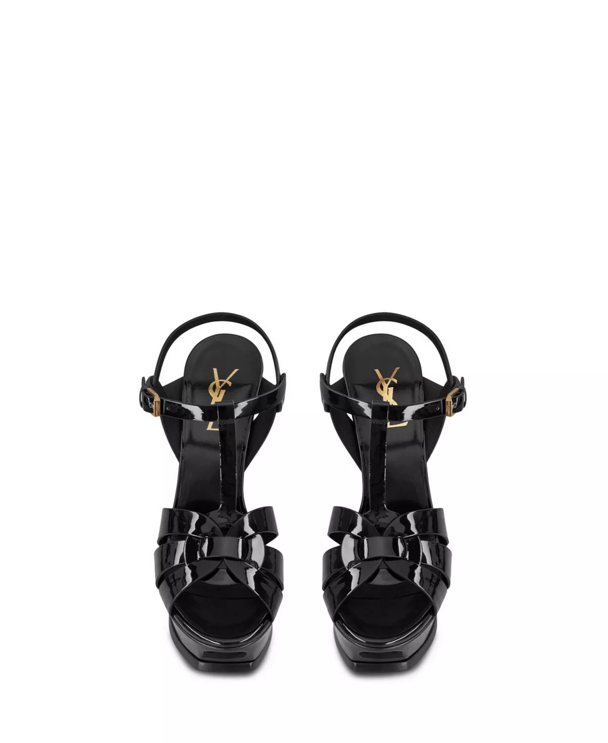 Tribute Platform Sandals in Smooth Leather - 3