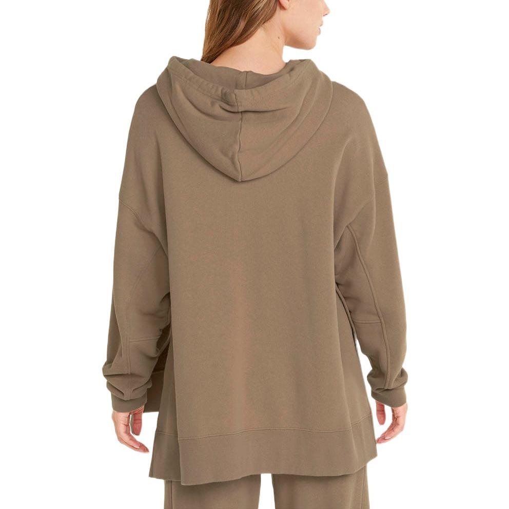 (WMNS) PUMA Infuse Pullover Hoodie 'Brown' 533421-63 - 4