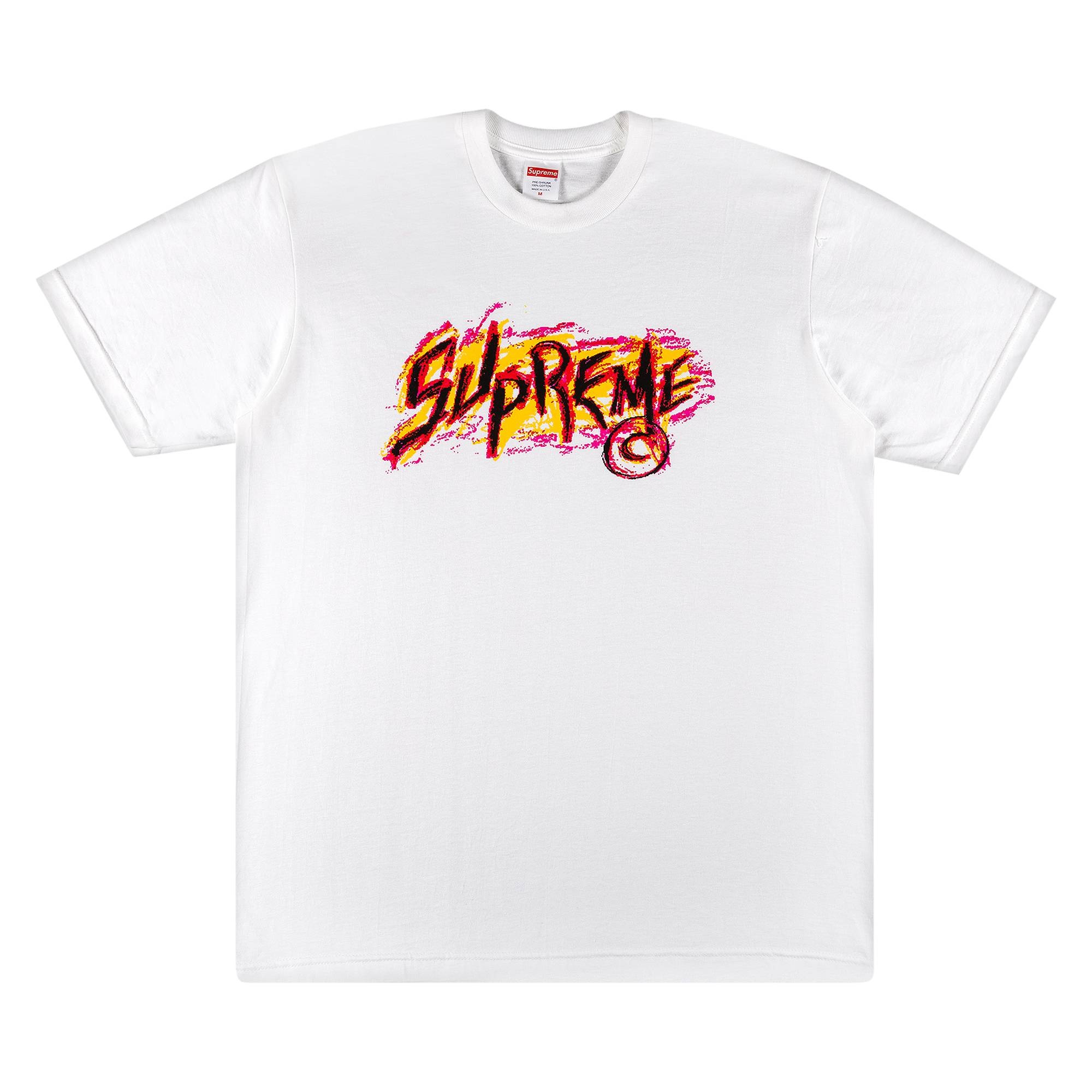 Supreme Scratch Tee 'White' - 1