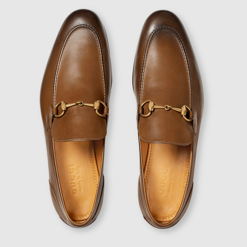 GUCCI Gucci Jordaan leather loafer outlook