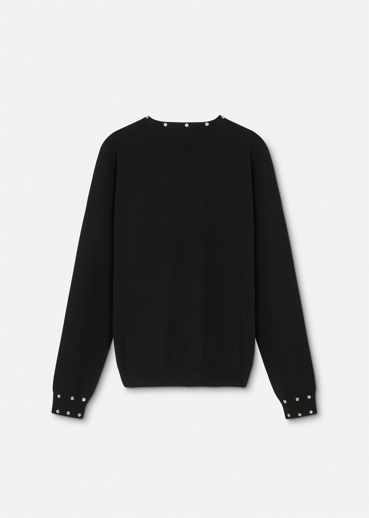 Spiral Studded Cashmere Sweater - 3
