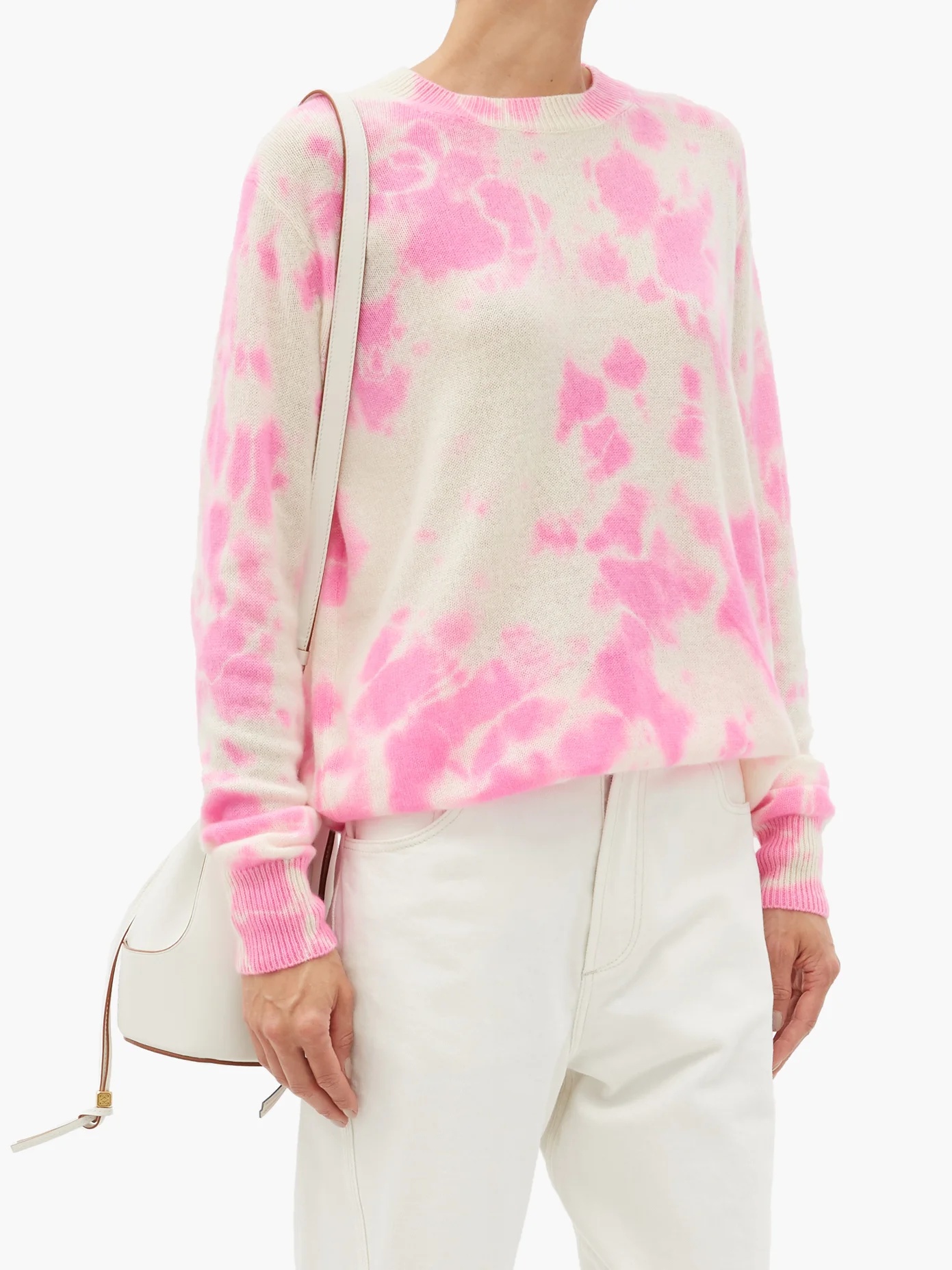 Hot Tranquility tie-dye cashmere sweater - 6