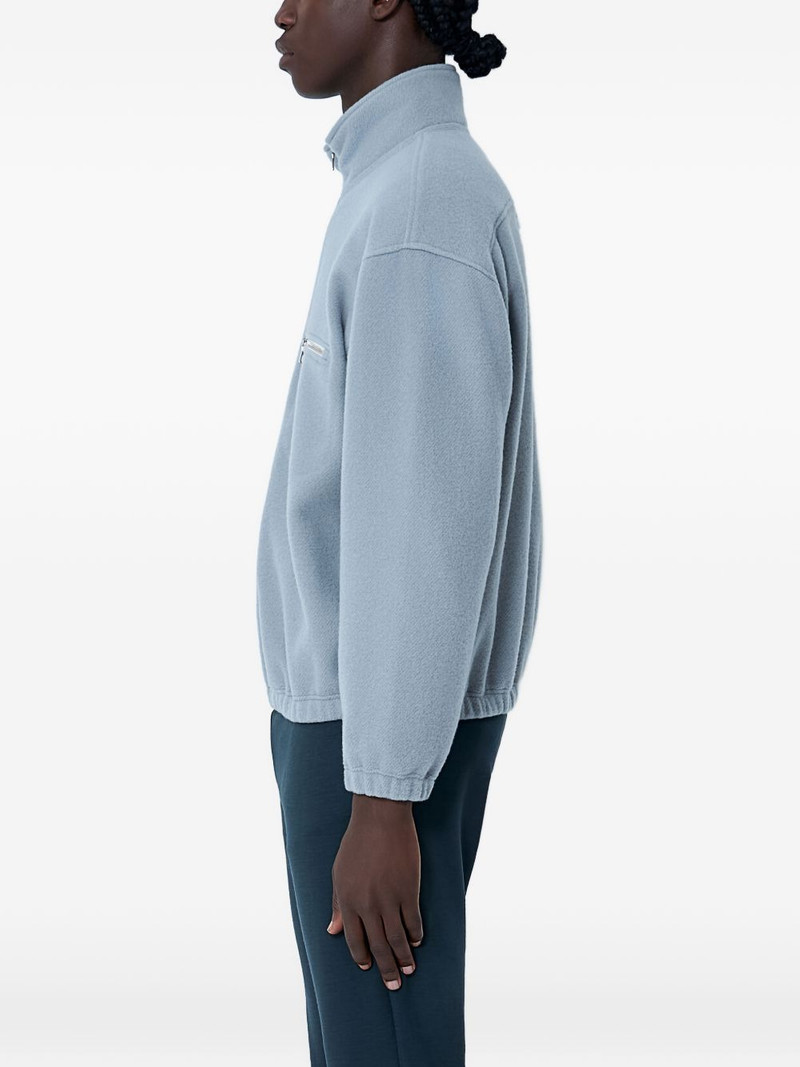 RIER high-neck zip sweatshirt outlook