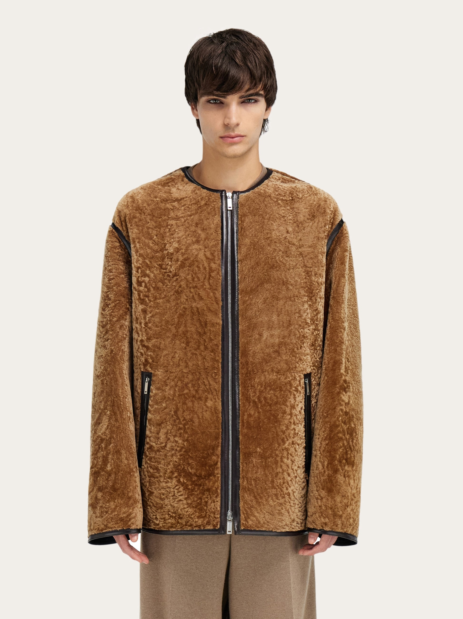Shaved wool blouson - 2