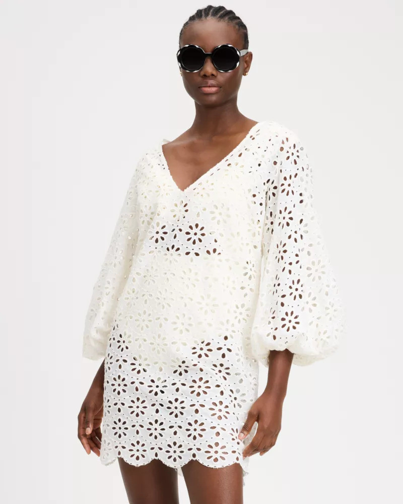 Eyelet Cover-up Dress 1