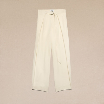 AMI Paris Wide Fit Trousers With Floating Panels outlook