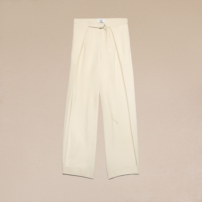 AMI Paris Wide Fit Trousers With Floating Panels outlook