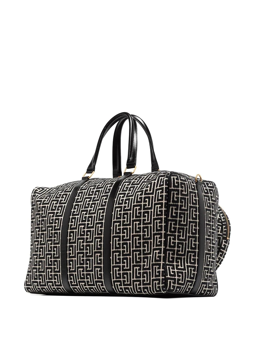 monogram-jacquard cotton holdall - 3