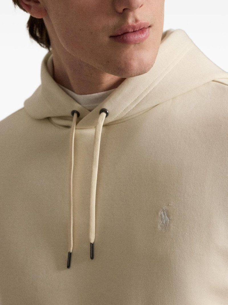 drawstring embroidered-logo hoodie 5