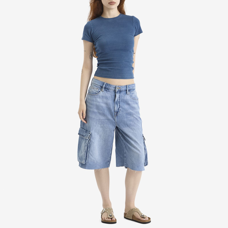 GOOD AMERICAN Good American Denim Cargo Short outlook