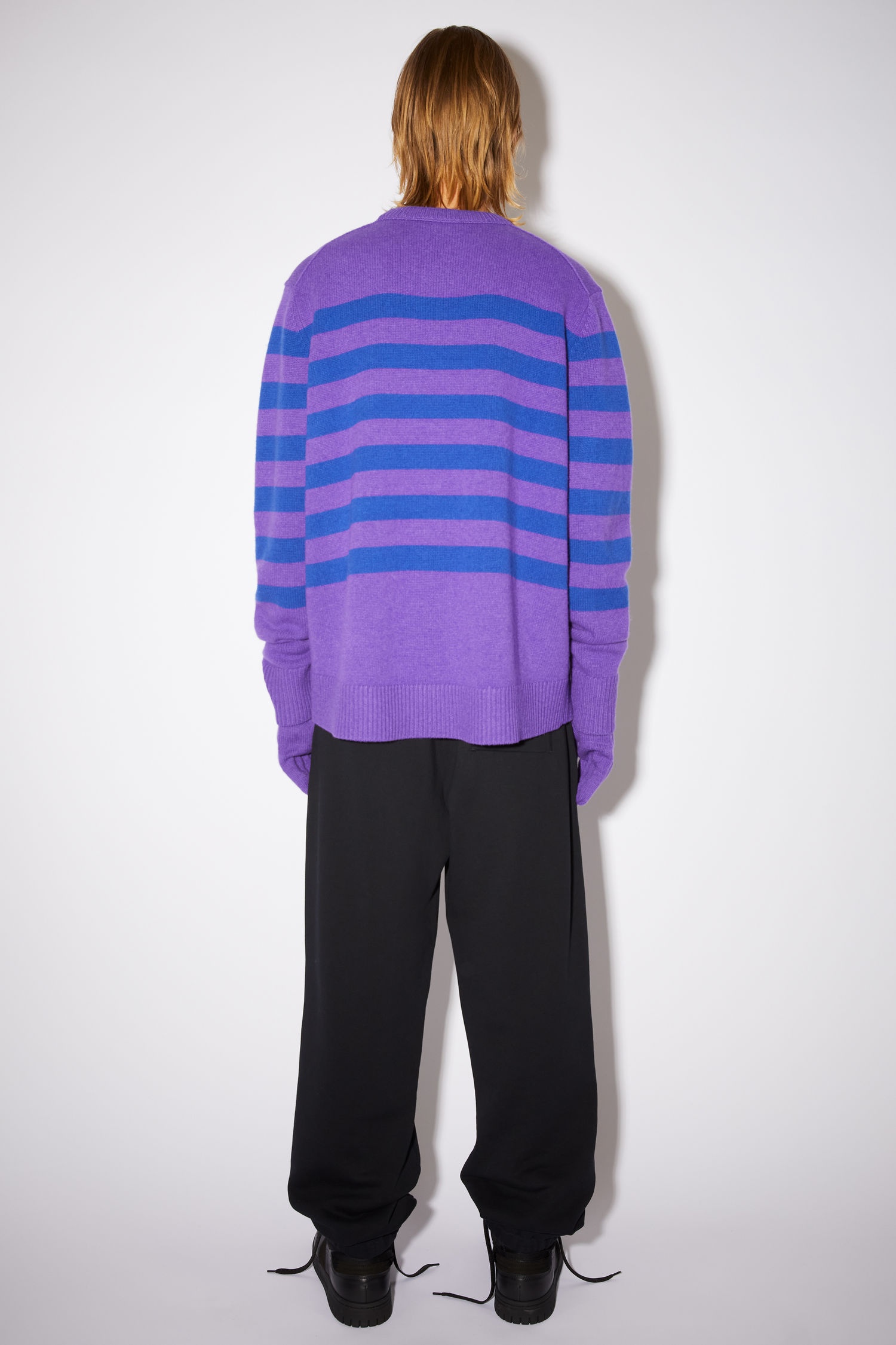 Striped sweater - Purple/blue - 3