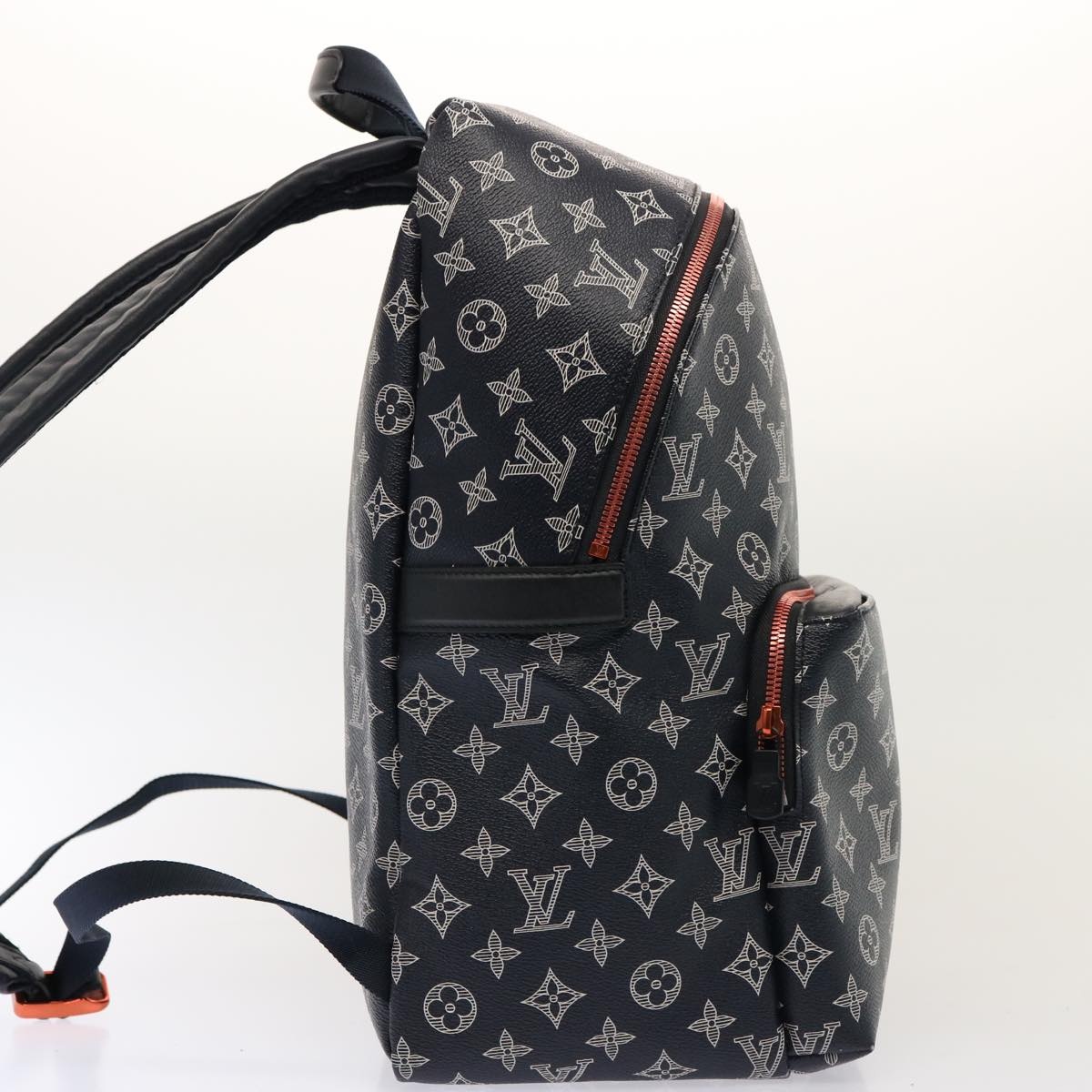 LOUIS VUITTON Monogram Ink Apollo Backpack Navy Red White M43676 - 4