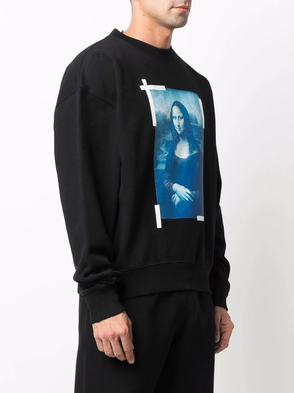 Monalisa Over crew-neck sweatshirt - 3