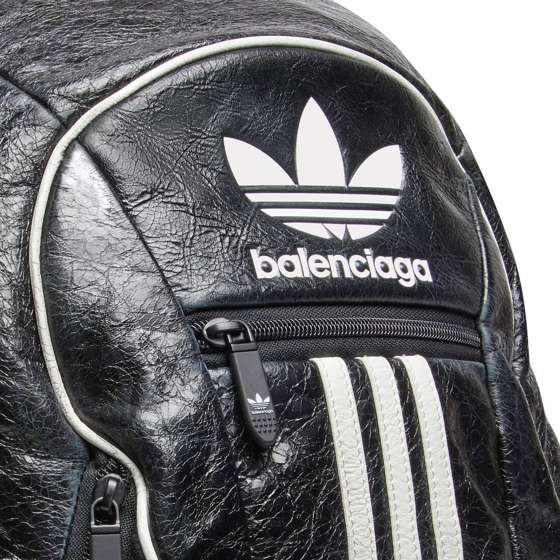 Men's Balenciaga / Adidas Large Backpack  in Black - 7