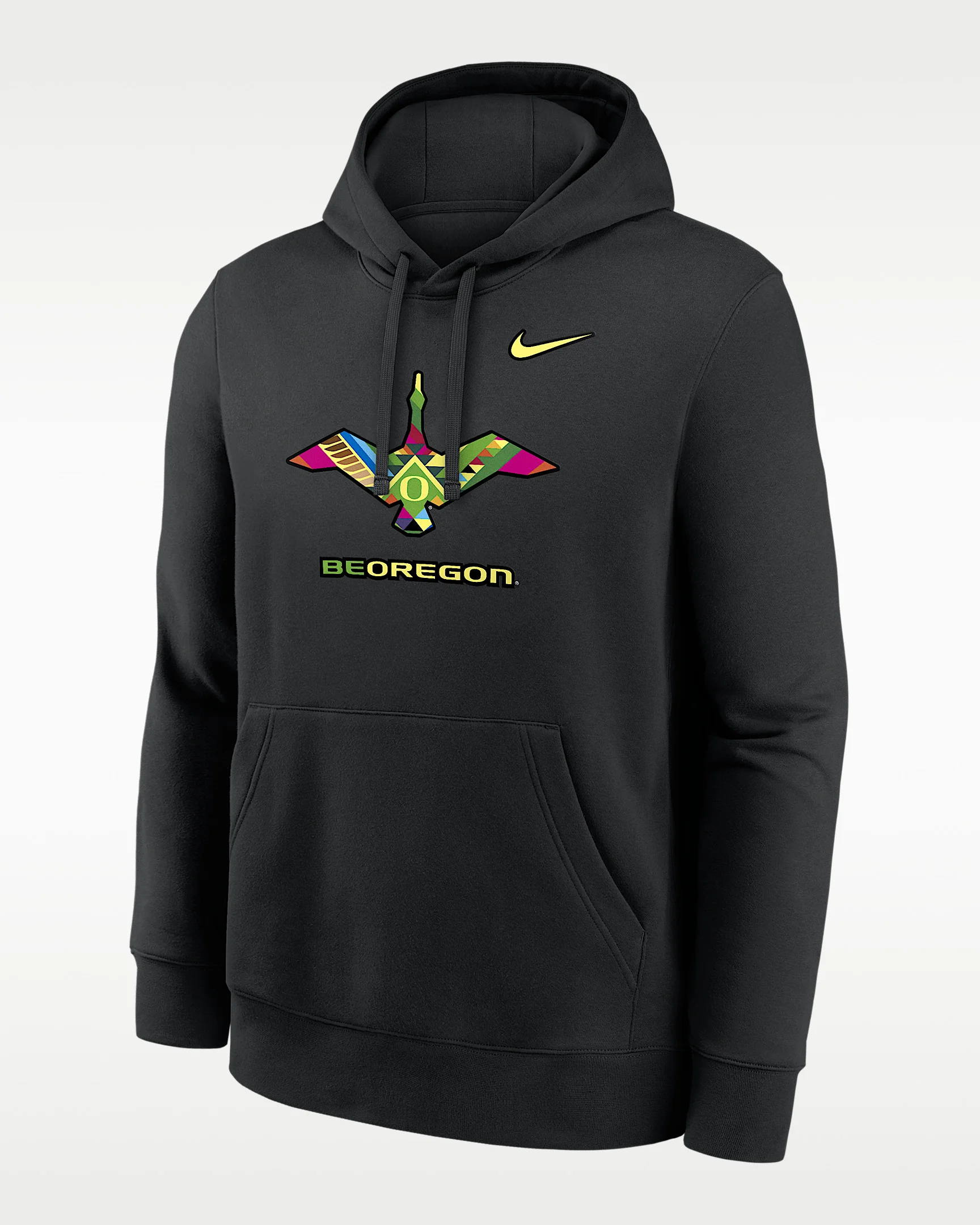 Oregon Be Oregon Men's Nike College Pullover Hoodie - 1