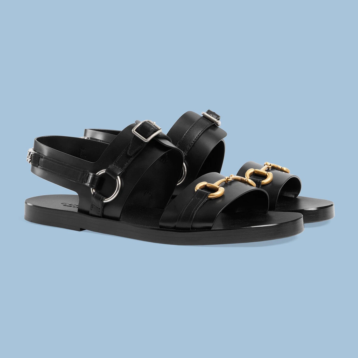 Men's Horsebit and buckle sandal - 2