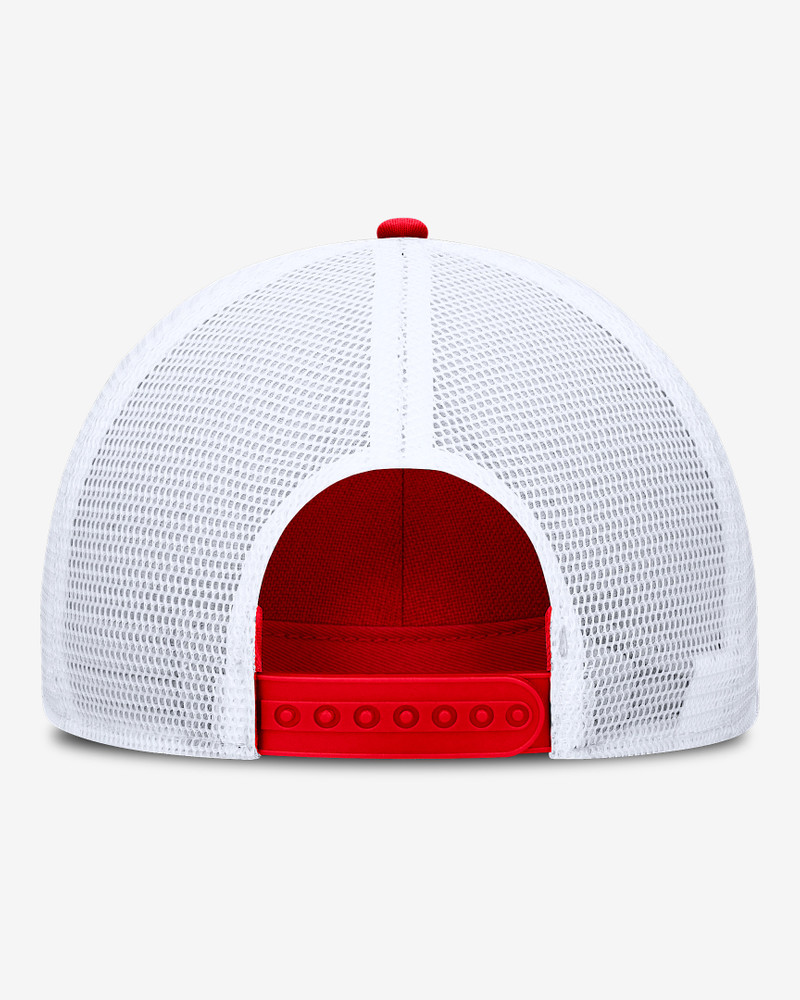 Nike Ohio State On-Field Rise Engineered Men's Nike College Trucker Adjustable Hat outlook