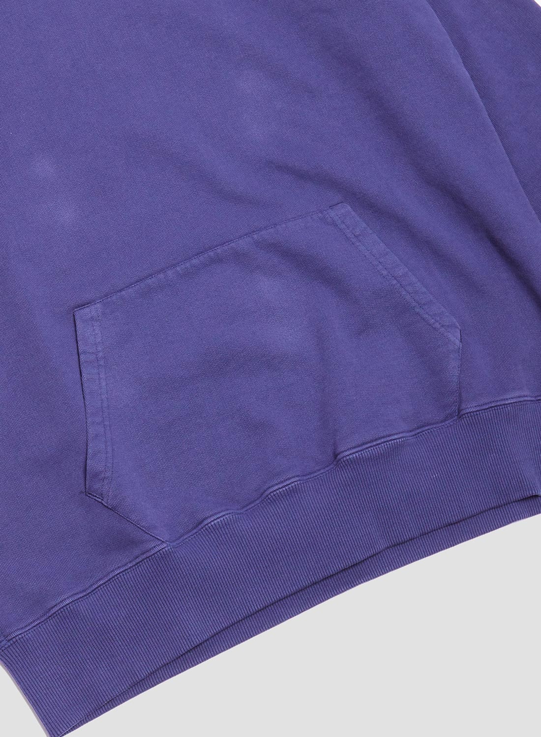 Embroidered Arrow Hoodie in Royal Blue - 3