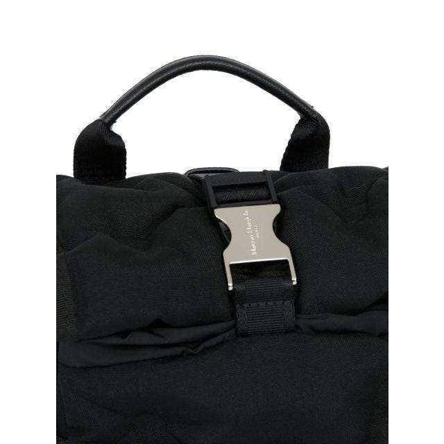 Black backpack with application - 4