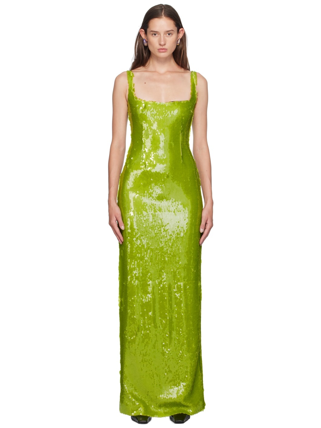 Green Electra Maxi Dress - 1