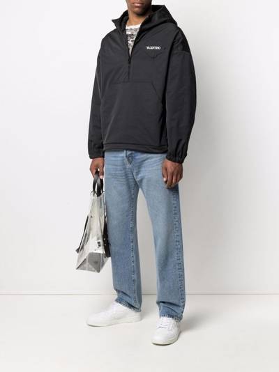 Valentino straight-leg light-wash jeans outlook