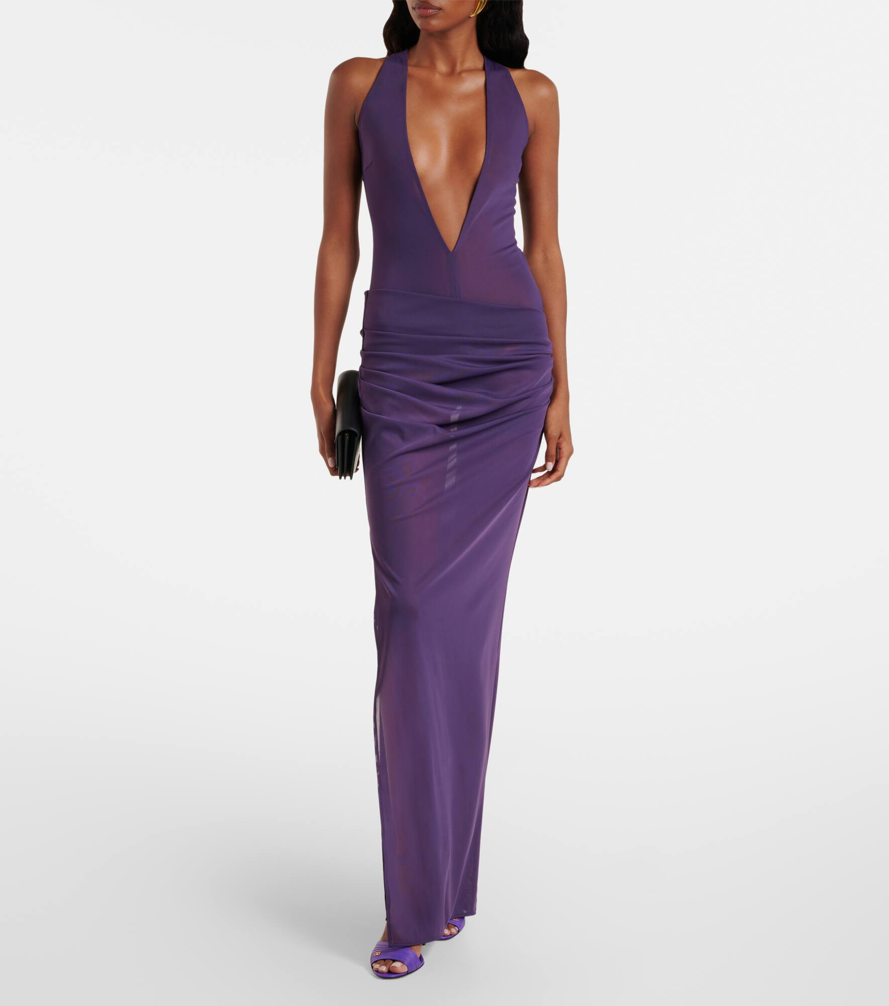 Sheer gown - 2