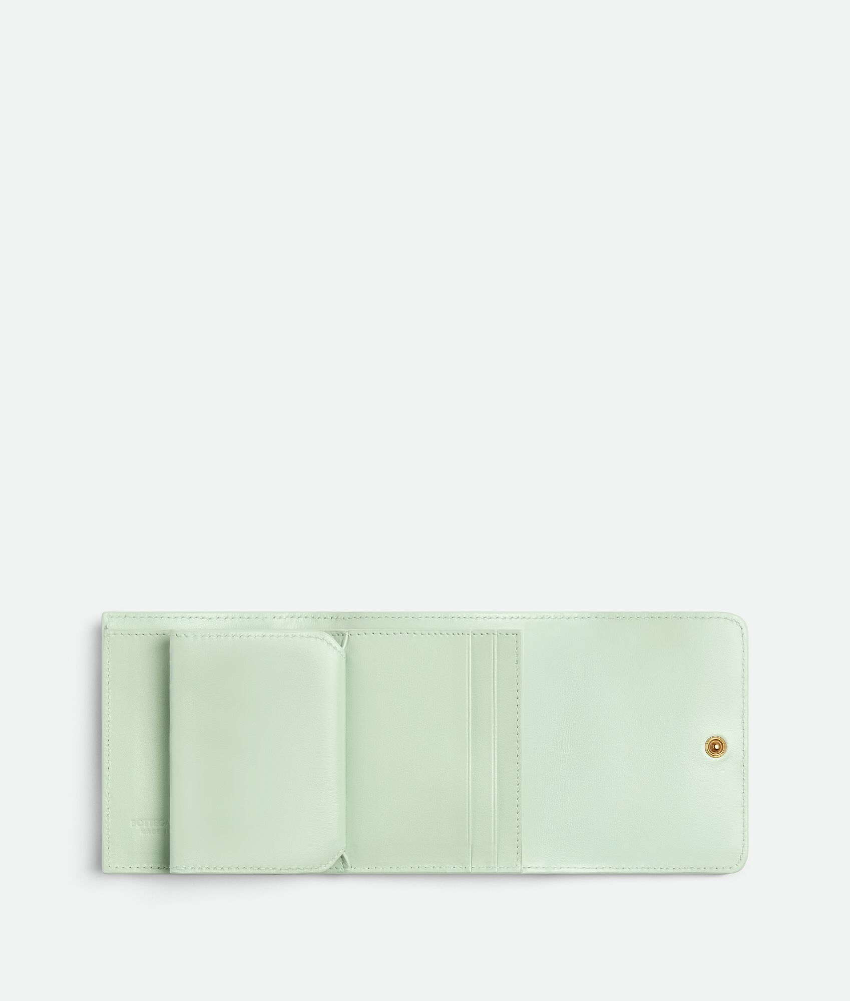 Intrecciato  Tri-Fold Wallet With Origami Coin Purse - 5