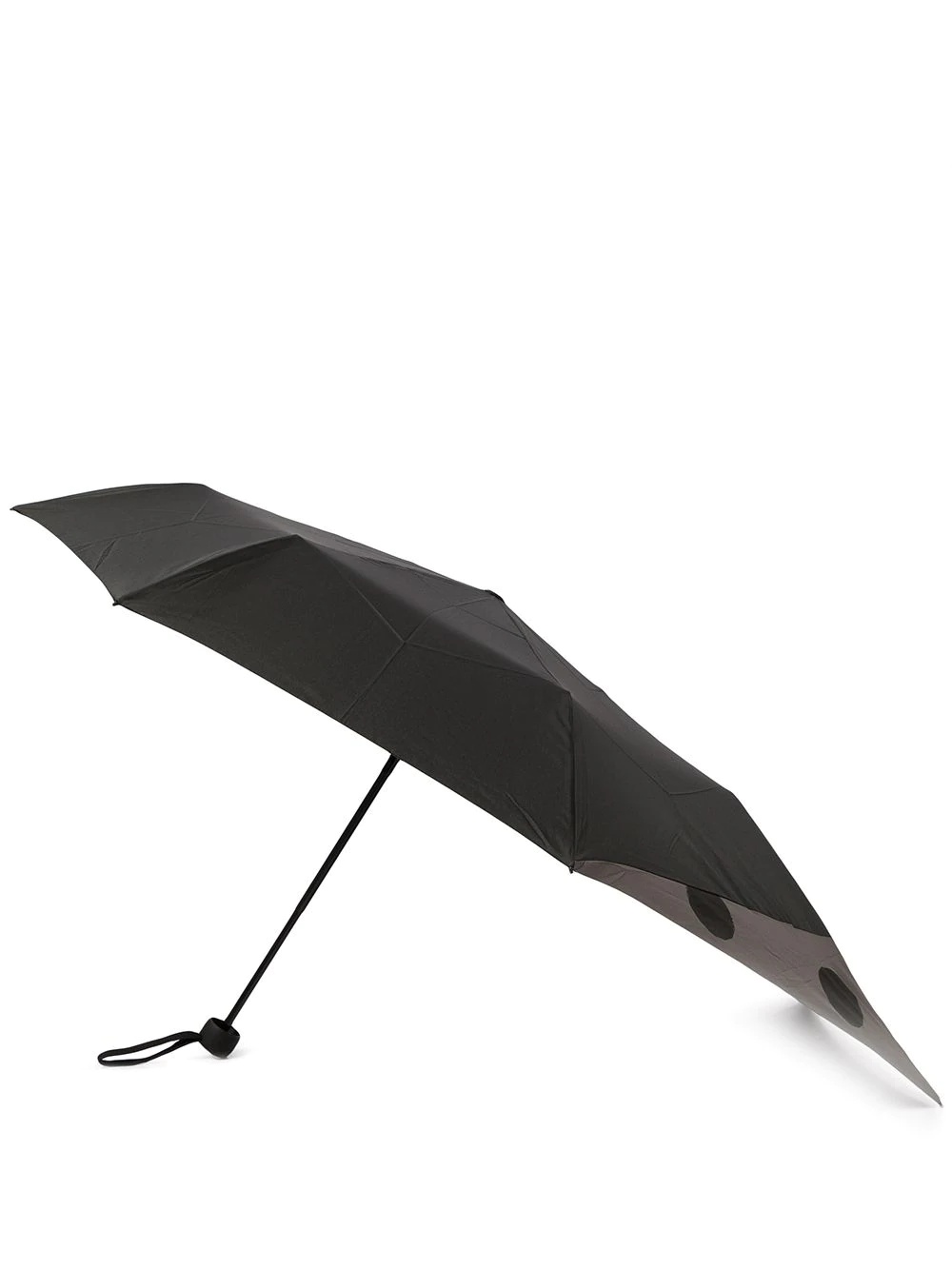 polka dot panelled umbrella - 1