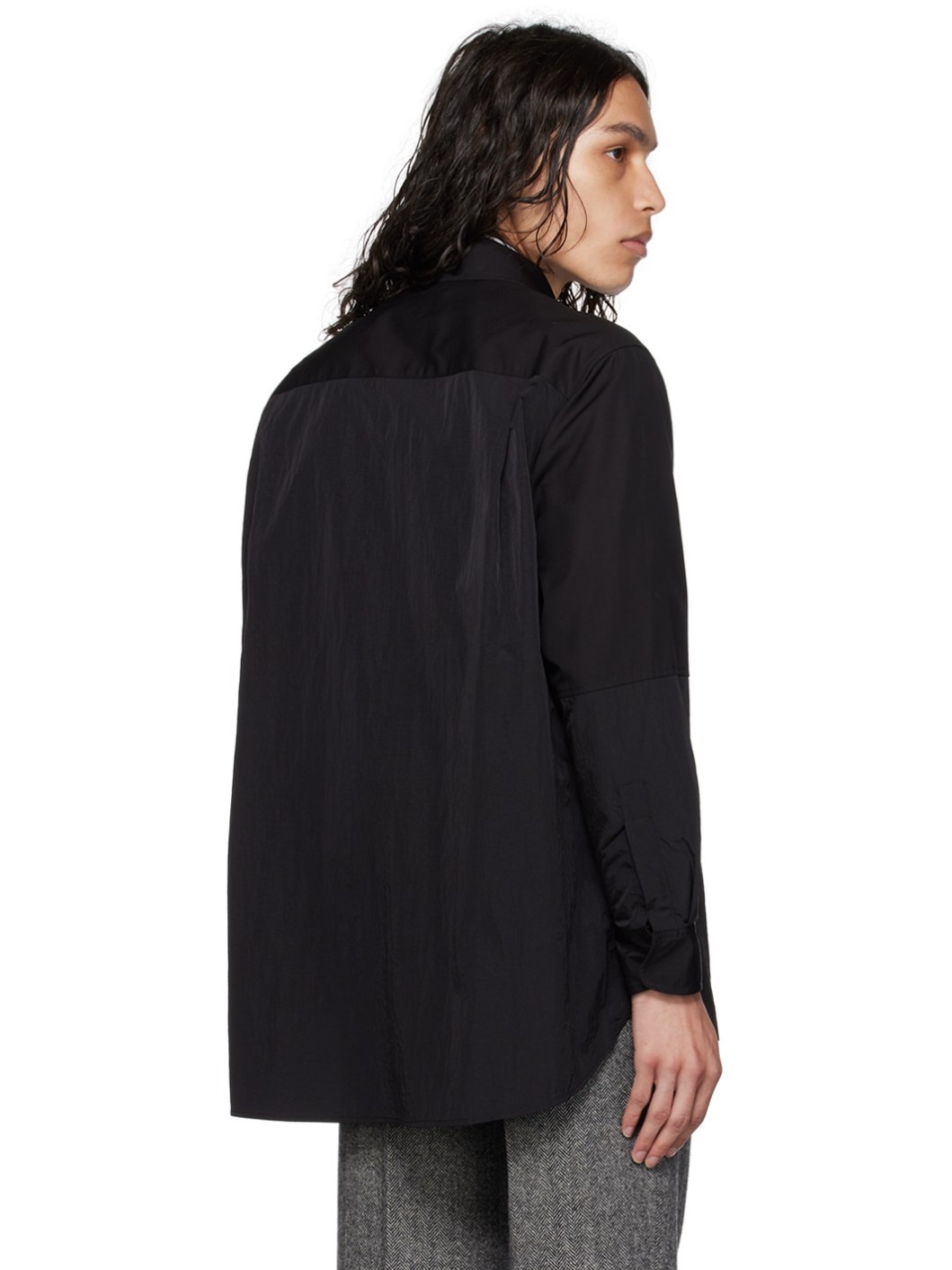 Black Combine Jacket - 3