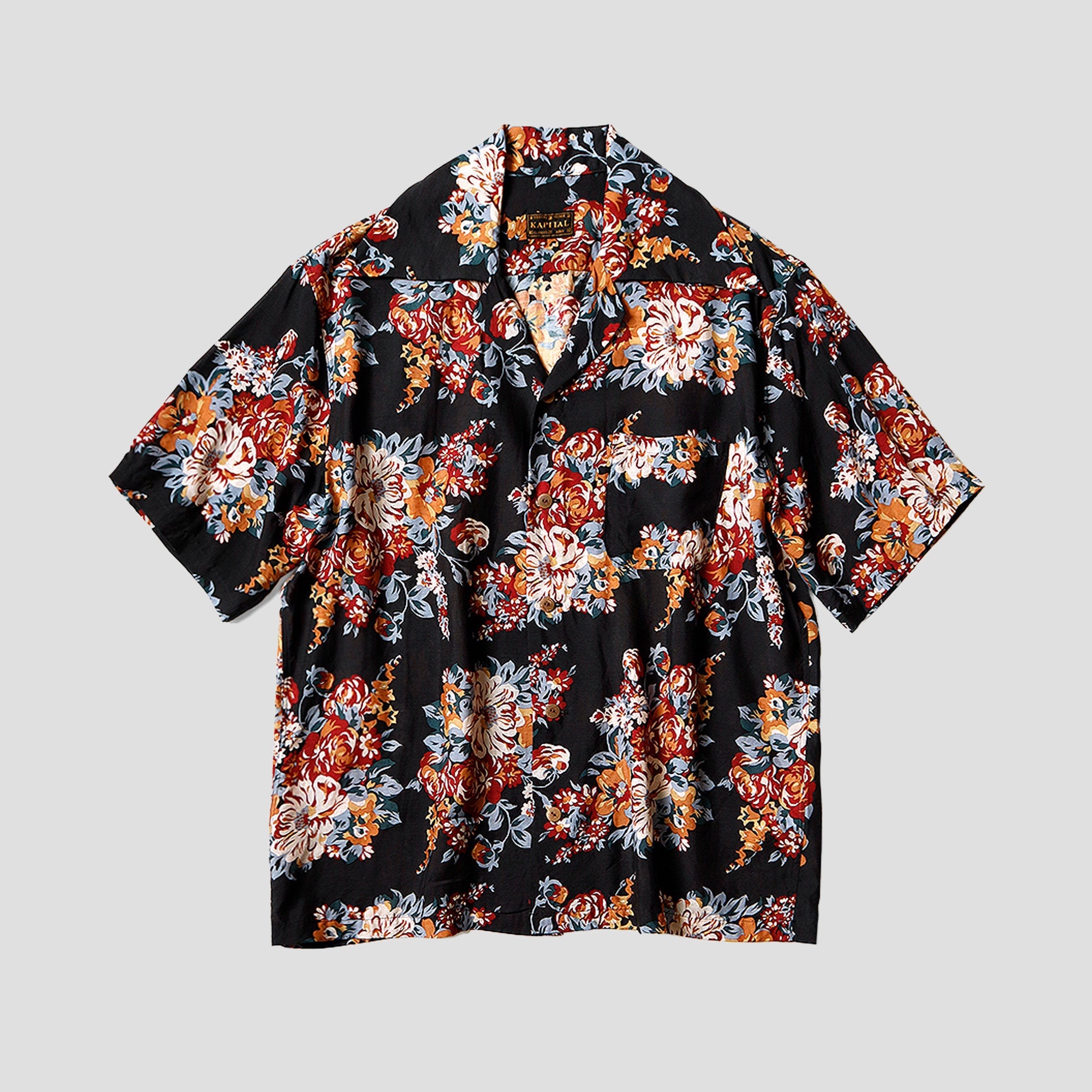 SILK/RAYON MARIA WRANGLER COLOR ALOHA SHIRTS - 2