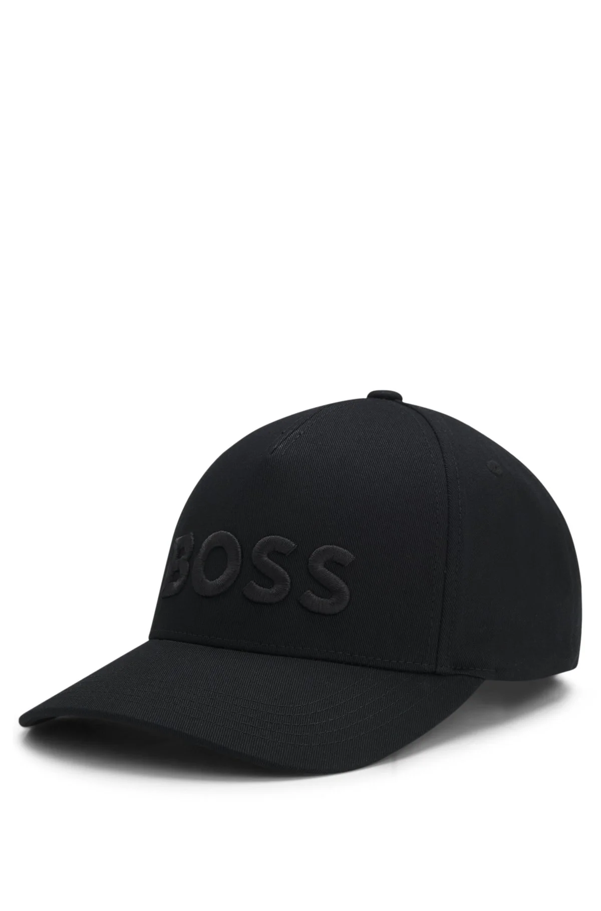 EMBROIDERED-LOGO CAP IN COTTON TWILL - 1