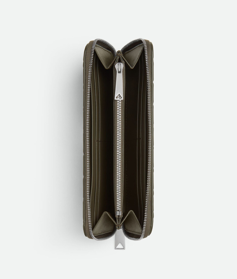 Bottega Veneta Intrecciato Stamp Zip Around Wallet outlook