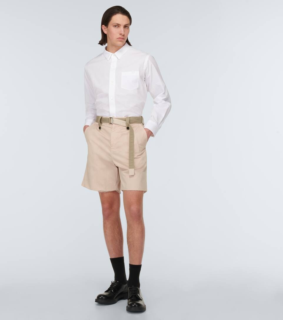 Cotton chino shorts - 2