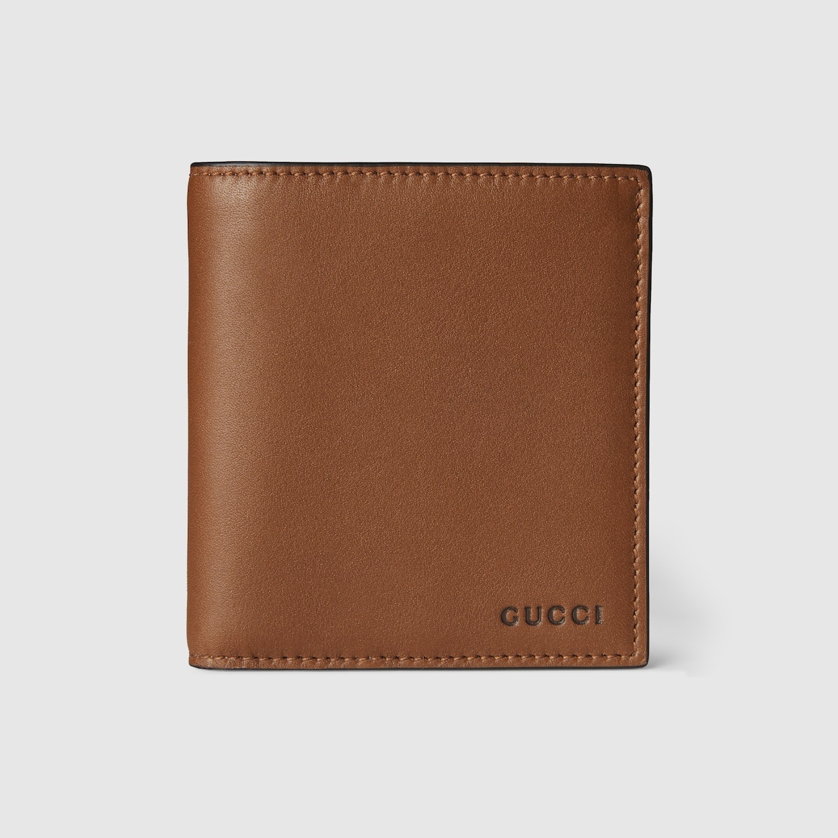 GG Emblem bi-fold embossed wallet - 1