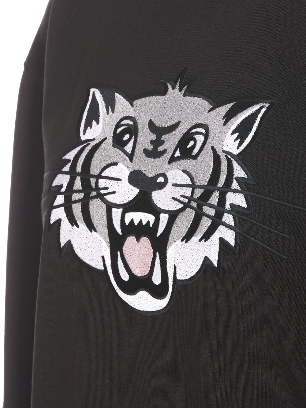 Happy Tiger embroidered sweatshirt - 3