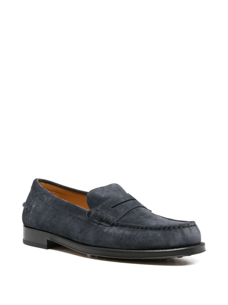 Tod's penny leather loafers outlook