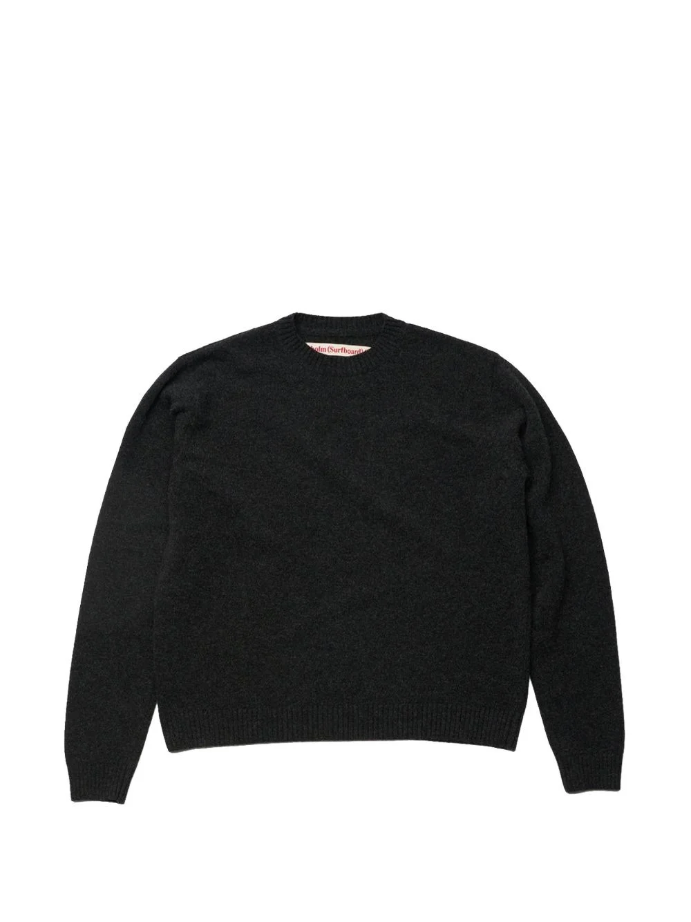 logo-print crew-neck sweater - 1