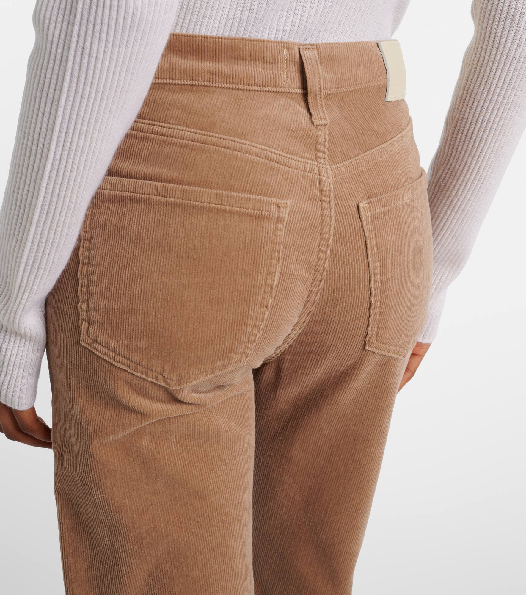 Blaine cotton corduroy straight pants - 6