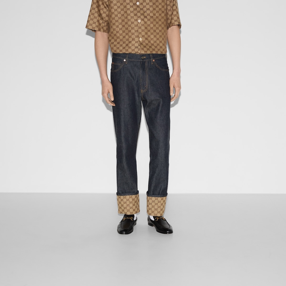 Denim pant with cuffs - 3