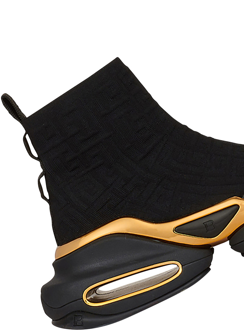 B-Bold high-top mesh trainers 7