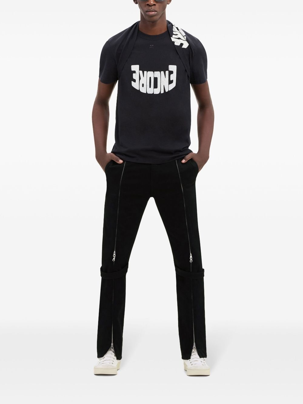 graphic-print t-shirt - 3