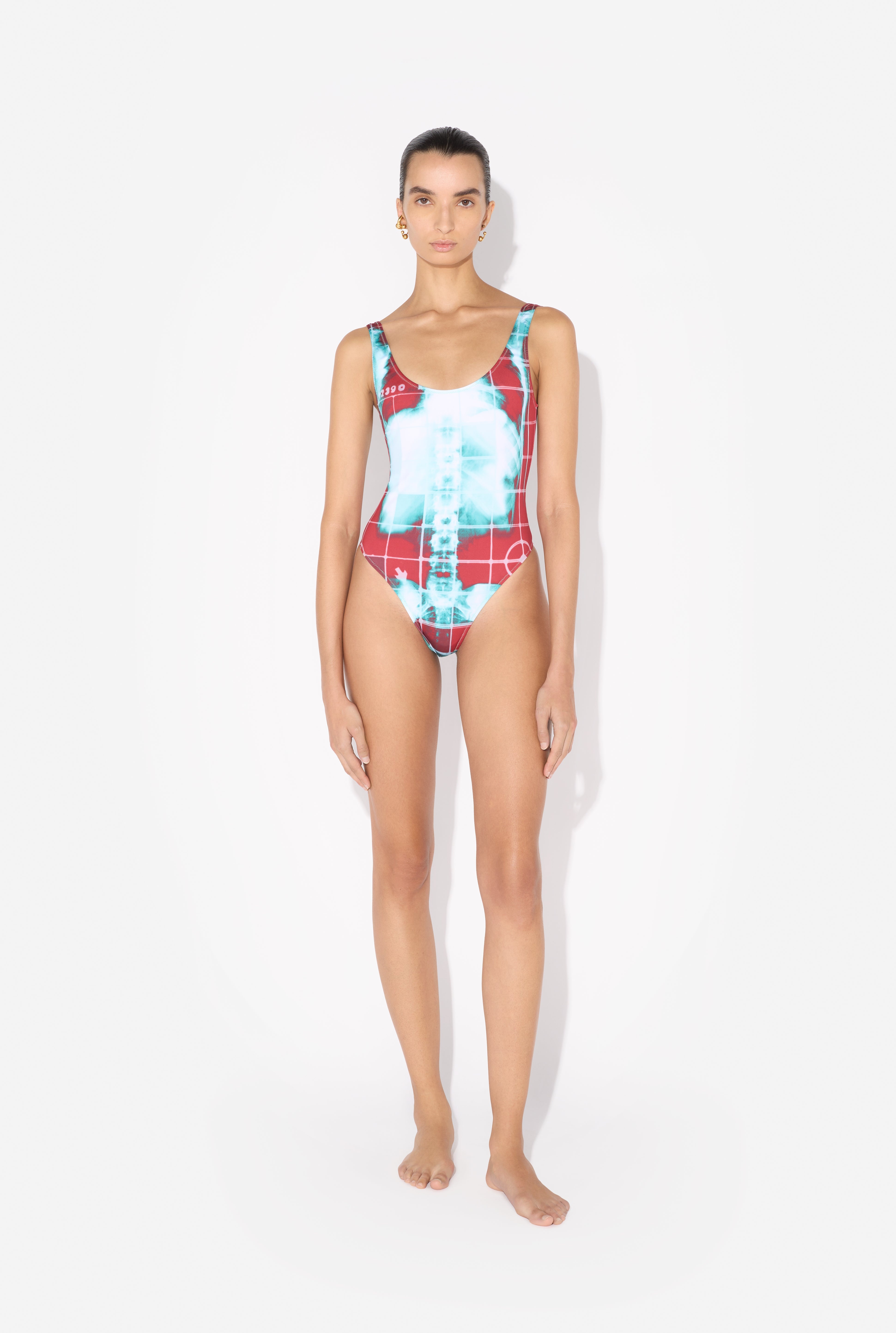 THE RED SQUELETOR SWIMSUIT - 2