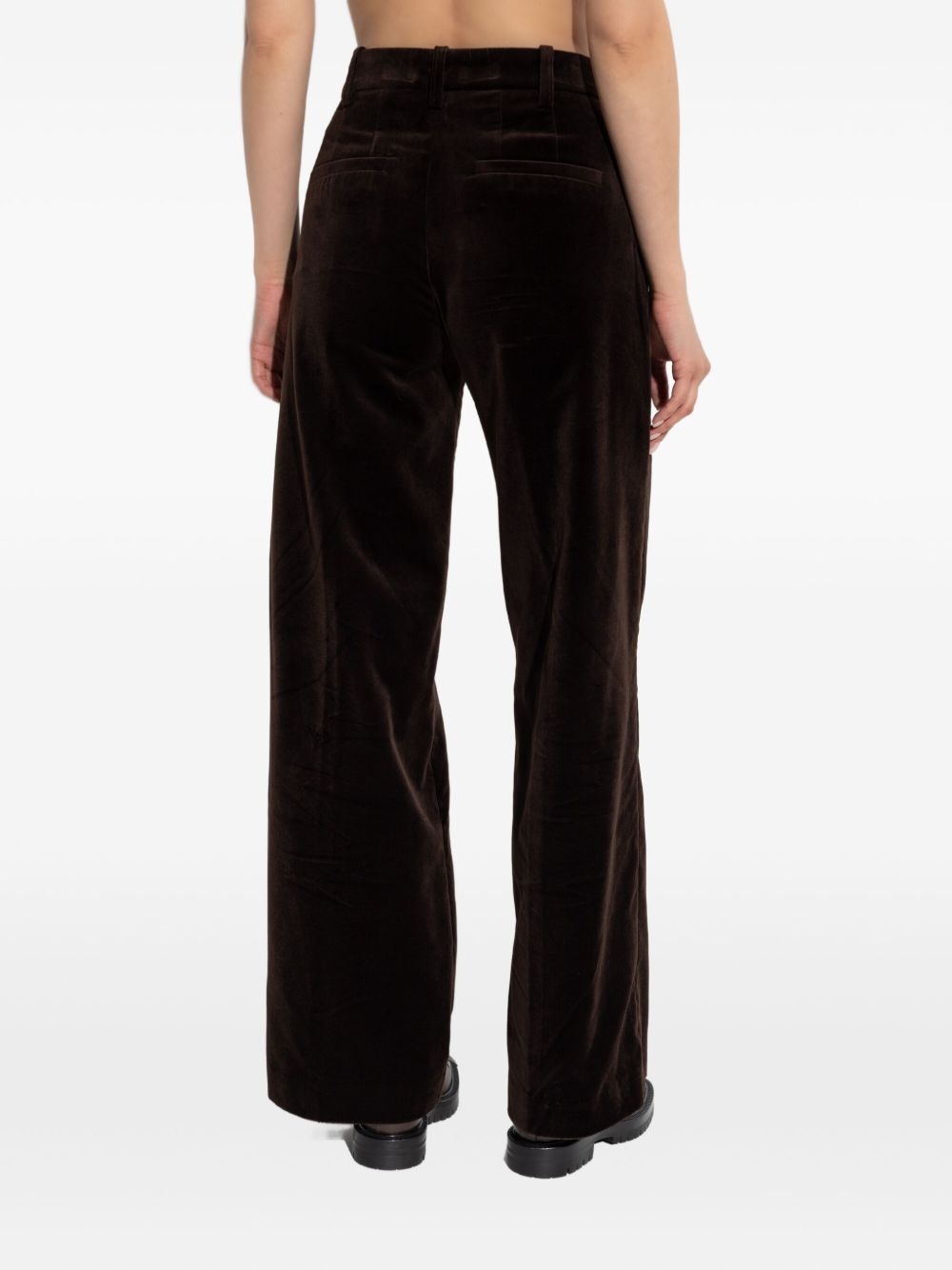 velvet trousers - 4