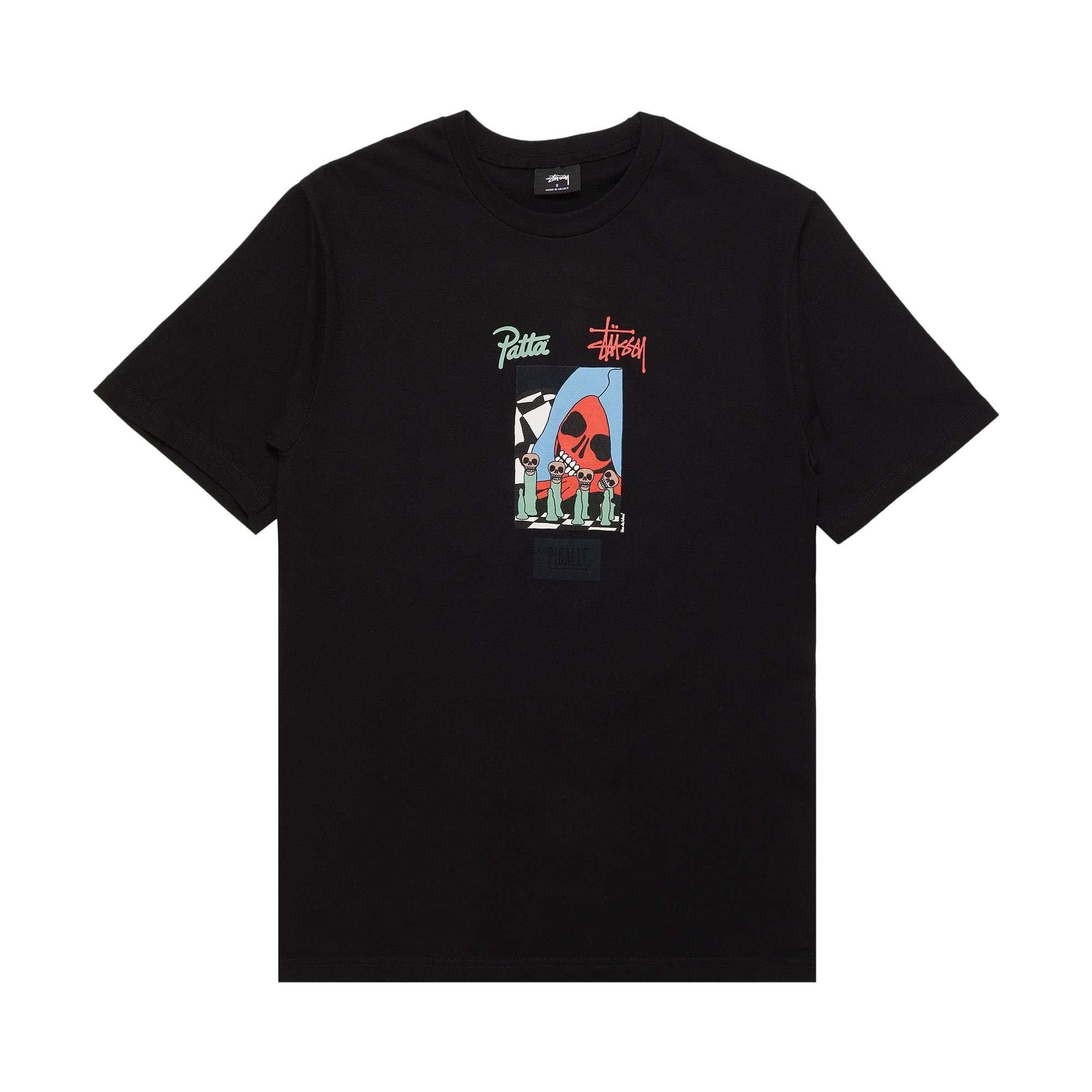 Stussy x Patta Less We Say Tee 'Black' - 1