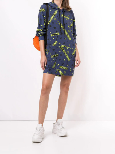 Moschino all-over logo dress outlook